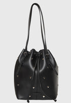 Τσάντα Ώμου Πουγκί Καρδούλες Studs με Νεσεσέρ