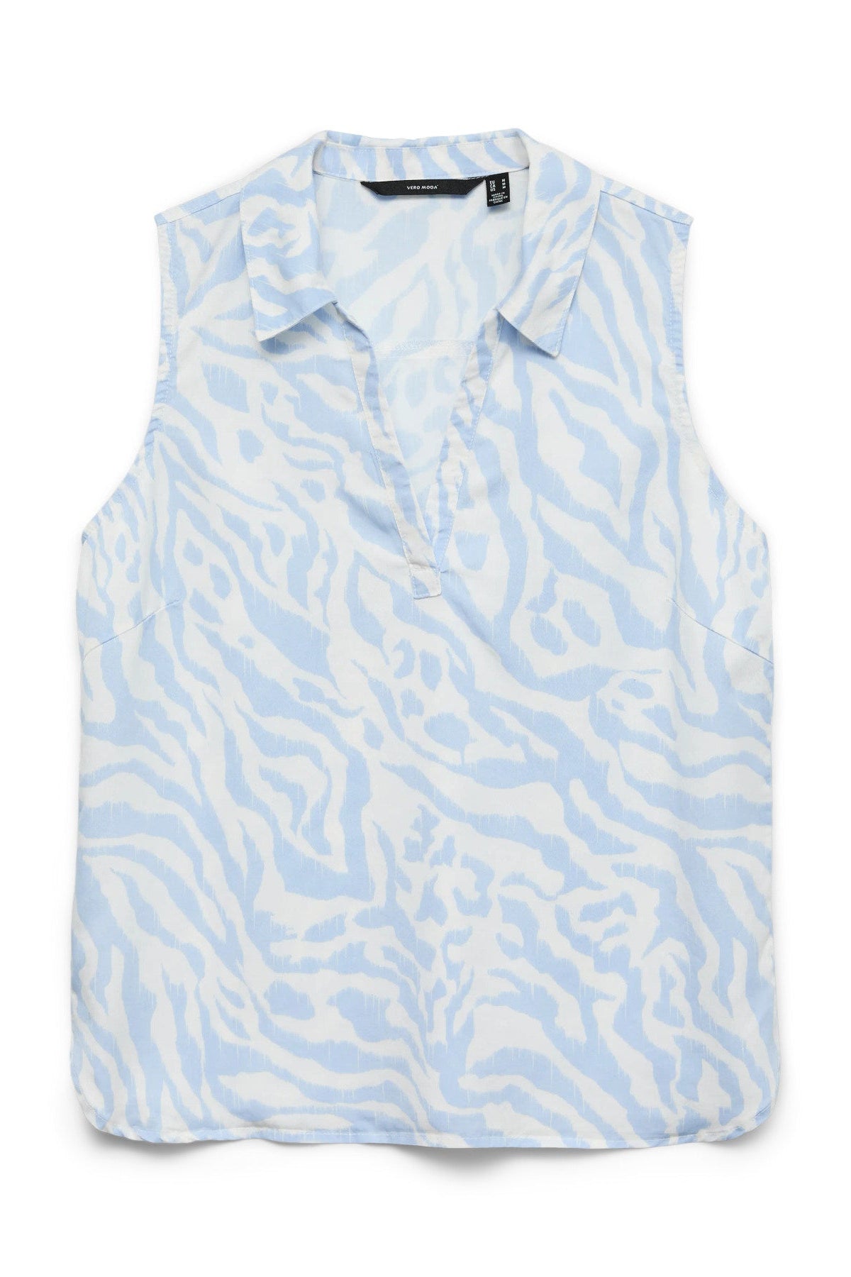Αμάνικη Μπλούζα Animal Print
