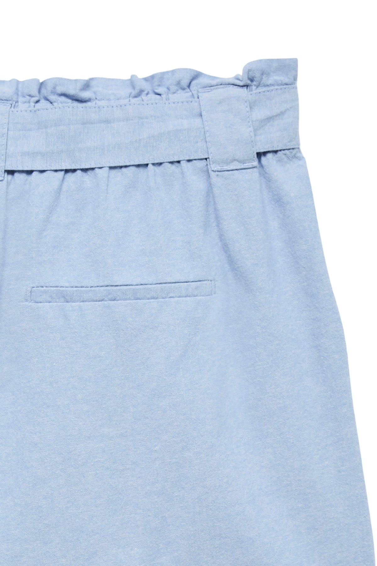 Culotte Παντελόνι Denim Ψηλόμεσο Straight Fit
