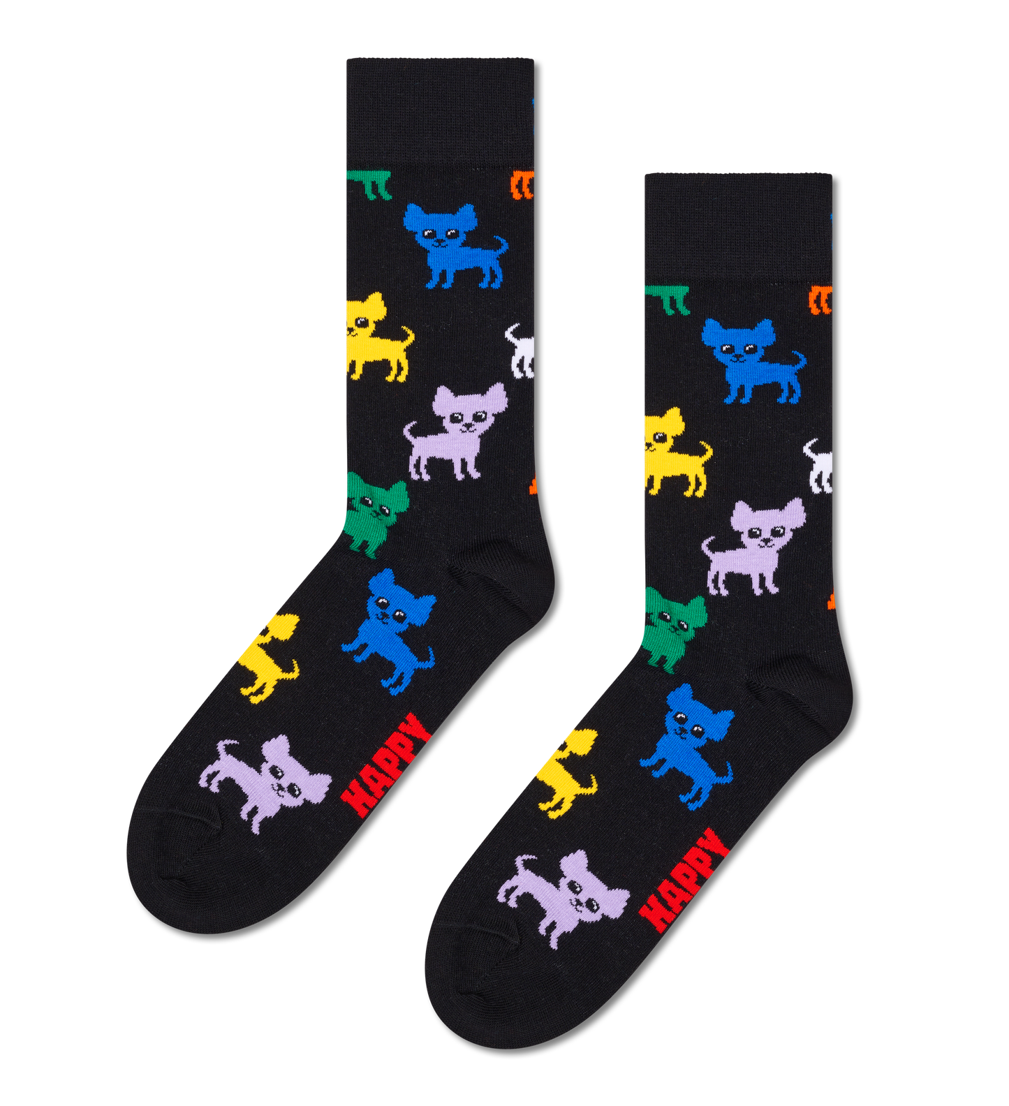 Κλασικές κάλτσες με Chihuahua