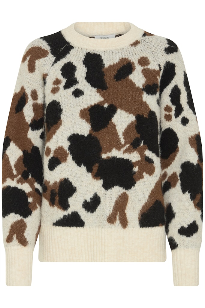 Πουλόβερ Animal Print Χαλαρή Εφαρμογή