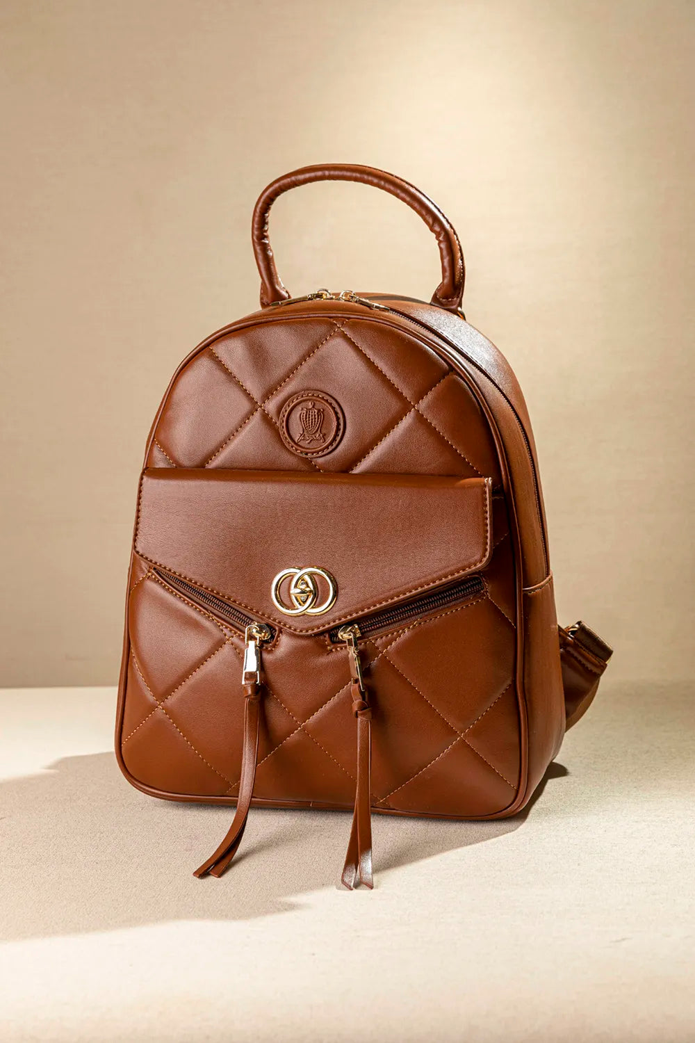 Fragola γυναικείο μεγάλο μαλακό backpack καθημερινό - μπροστινή όψη