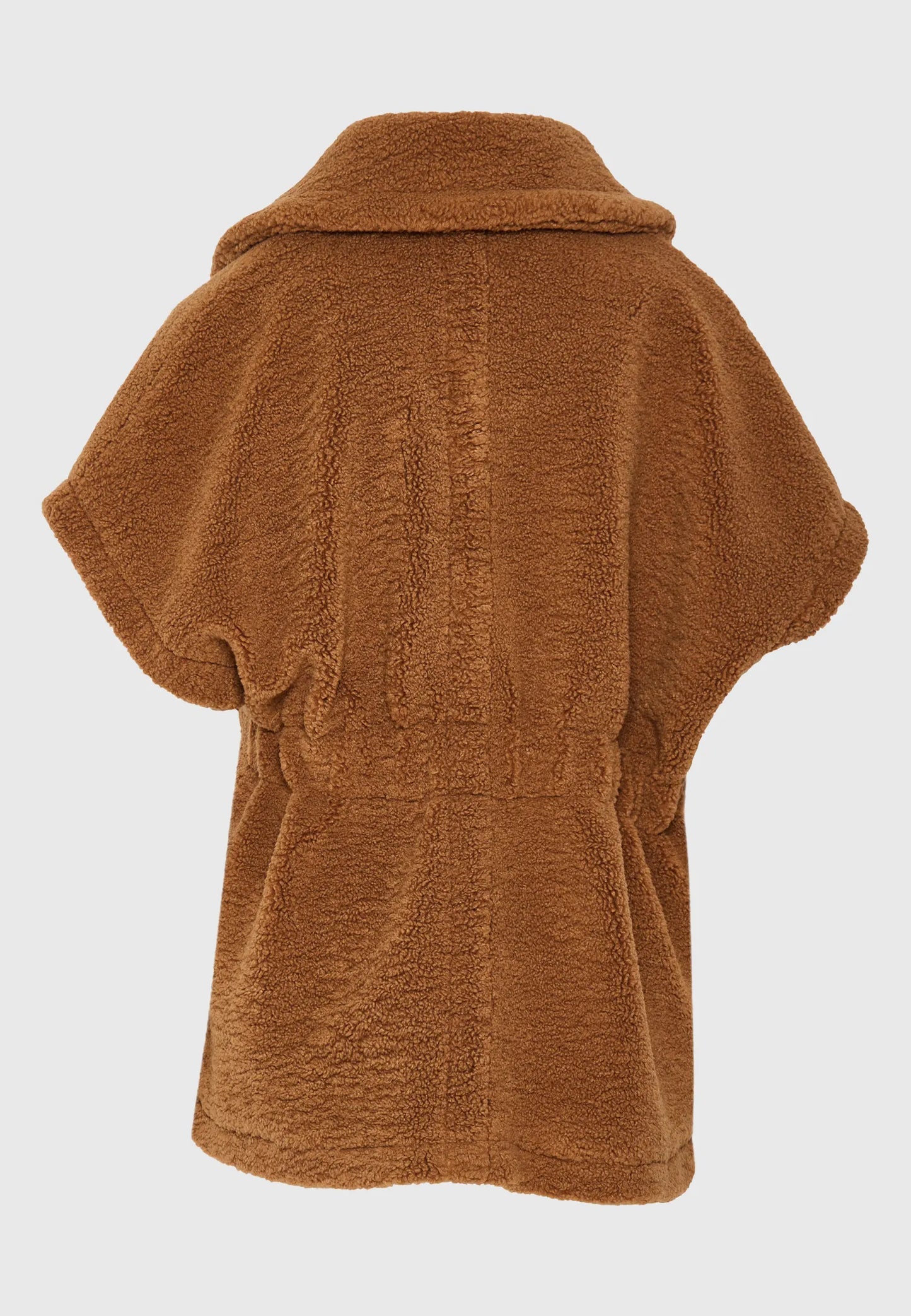 FUNKY BUDDHA Πανωφόρι Teddy Κοντό Μανίκι με Ζώνη πίσω όψη