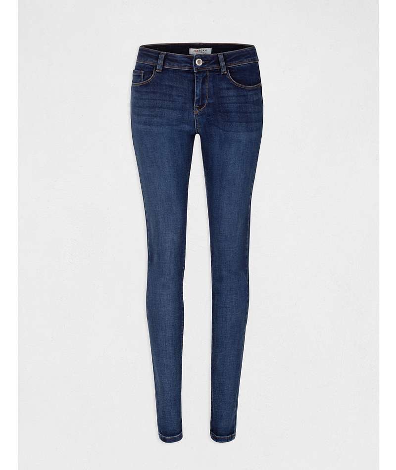 Morgan γυναικείο slim jeans κανονικής μέσης