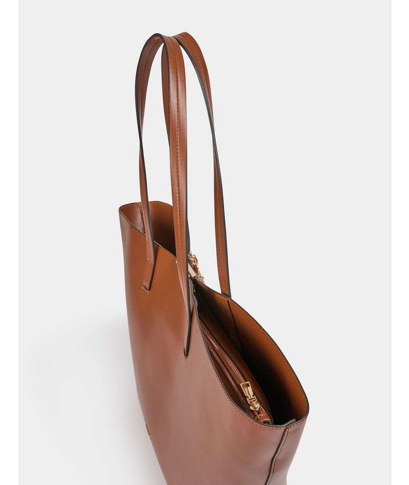 MORGAN Τσάντα Ώμου Shopper Bag με Κοσμήματα λεπτομέρεια χερούλια