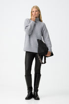 Ψηλόμεσο Κολάν από Faux Leather