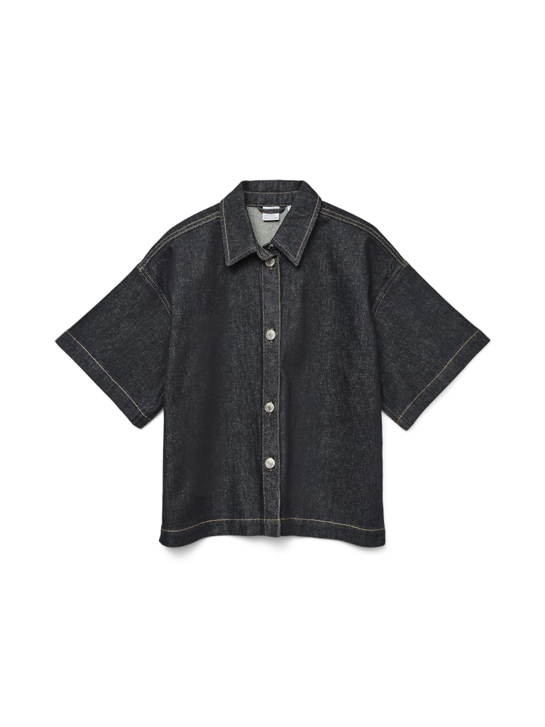 Vero Moda γυναικείο loose fit denim πουκάμισο με dropped shoulders