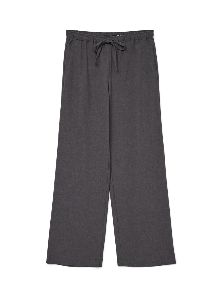 Vero Moda γυναικείο wide leg παντελόνι με χαμηλή μέση και κορδόνι