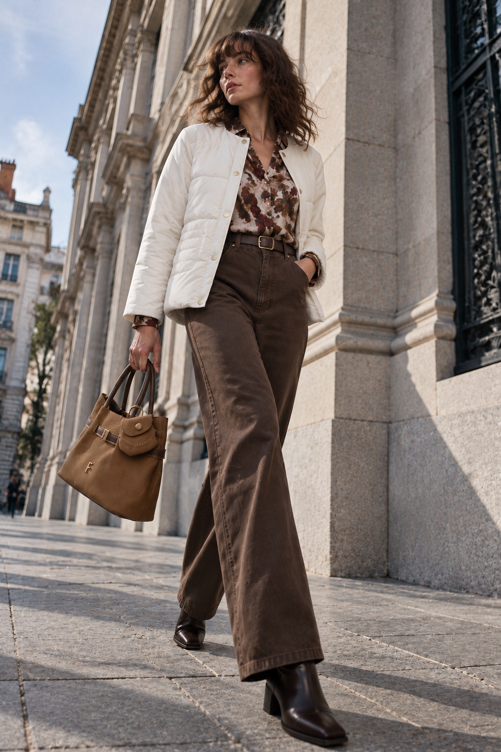 γυναικεία FUNKY BUDDHA μαύρο κοτλέ παντελόνι jogger wide leg με matching ribbed φούτερ casual σύνολο
