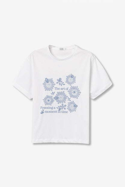 T-shirt με Floral Print