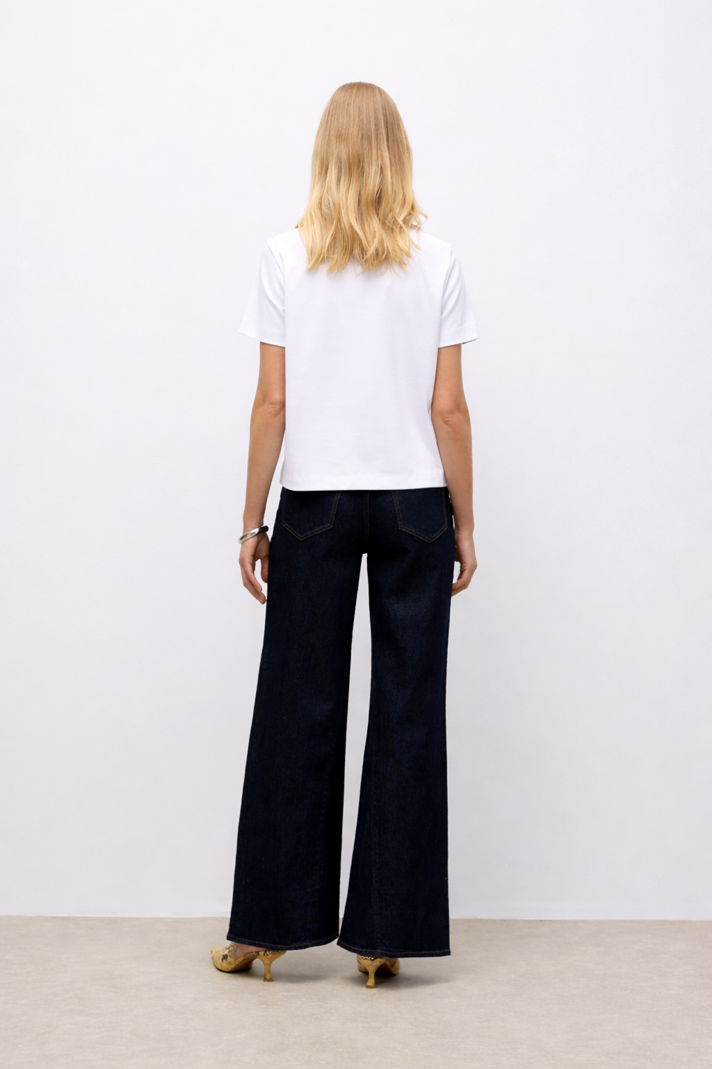 Basic T-shirt Λευκό