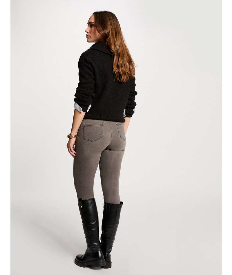 Slim Jeans Κανονικής Μέσης