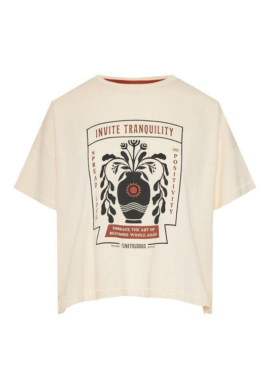 T-shirt με Τύπωμα Invite Tranquility