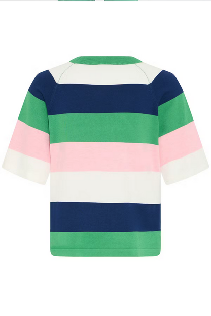 Πλεκτή Μπλούζα με Ριχτούς ώμους