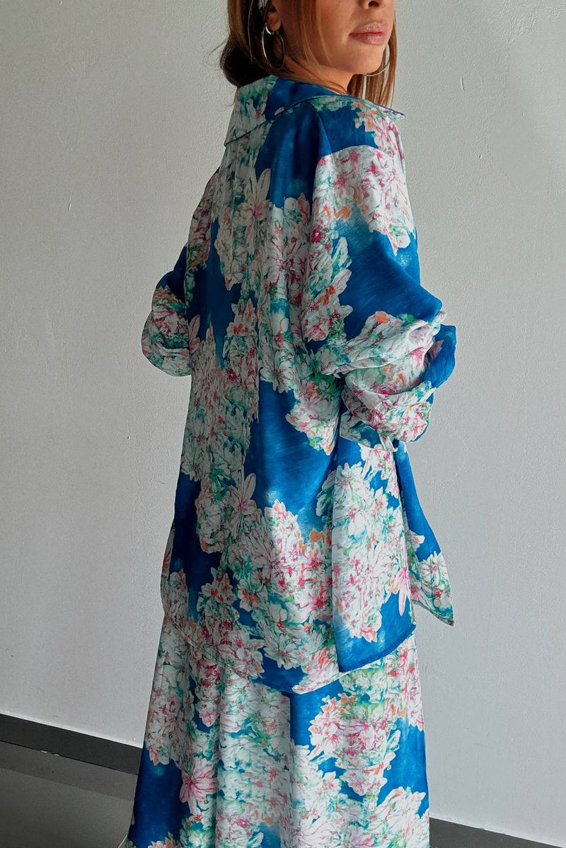 Σετ Floral Πουκάμισο & Παντελόνι