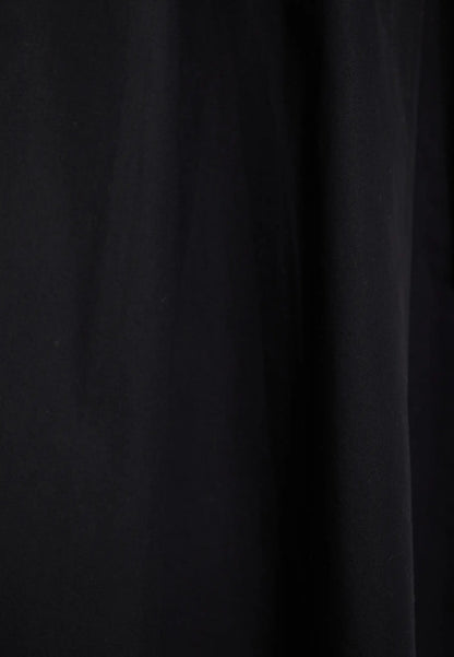 FUNKY BUDDHA μίντι φούστα - relaxed fit με κλασικές πιέτες λεπτομέρεια ποπλίνας