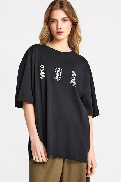 T-shirt με Τύπωμα Relaxed Fit