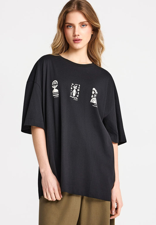 T-shirt με Τύπωμα Relaxed Fit