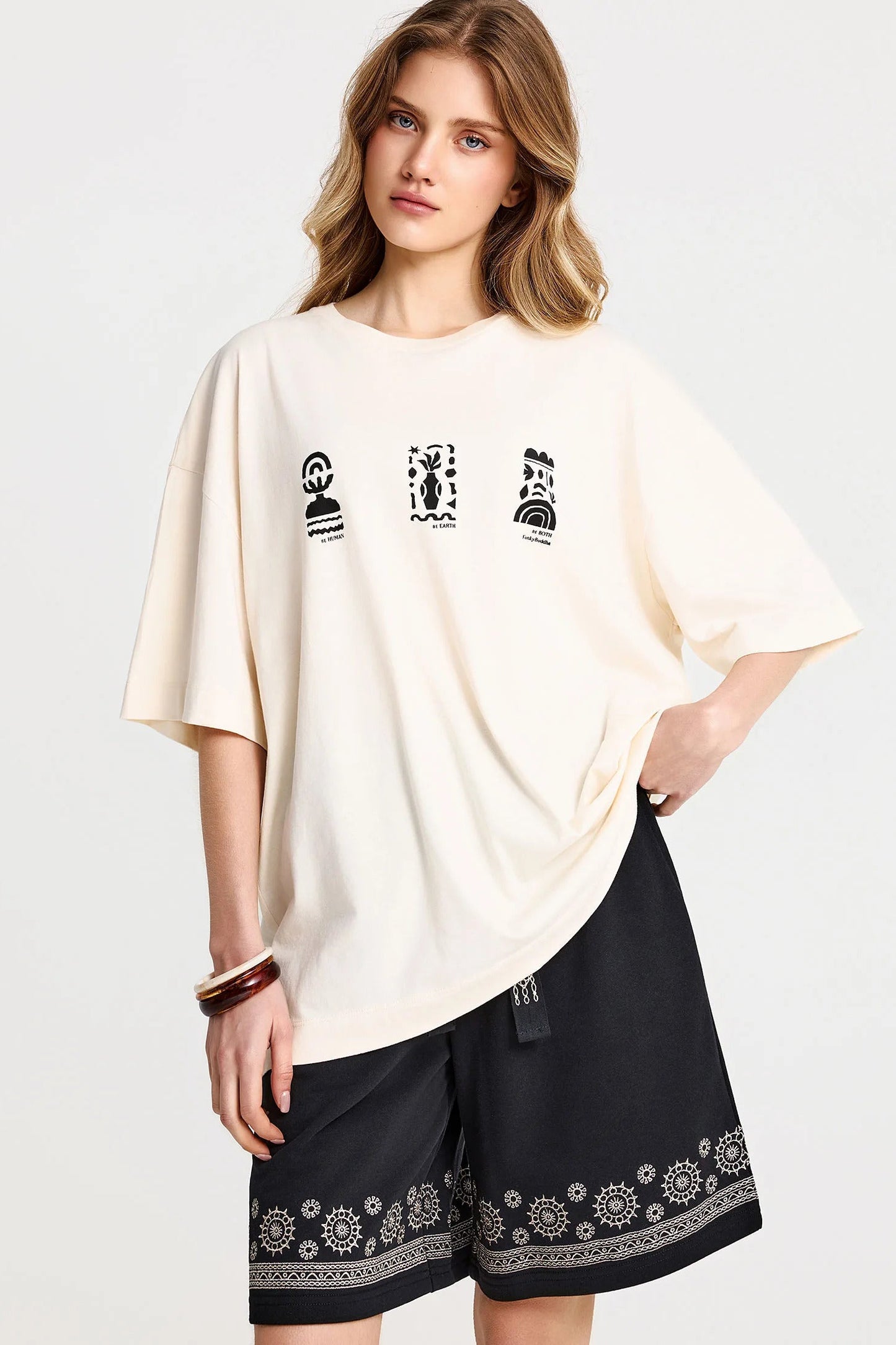 T-shirt με Τύπωμα Relaxed Fit