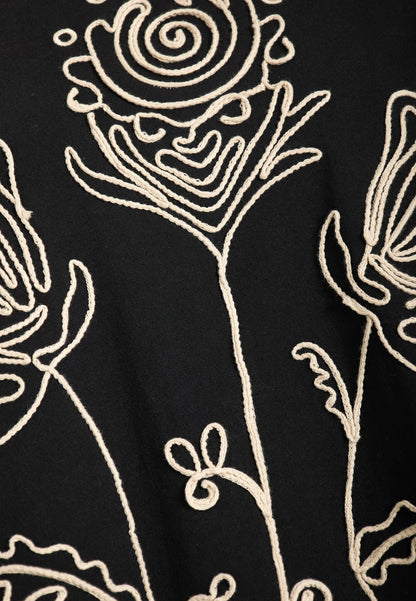 T-shirt με Κέντημα Loose Fit