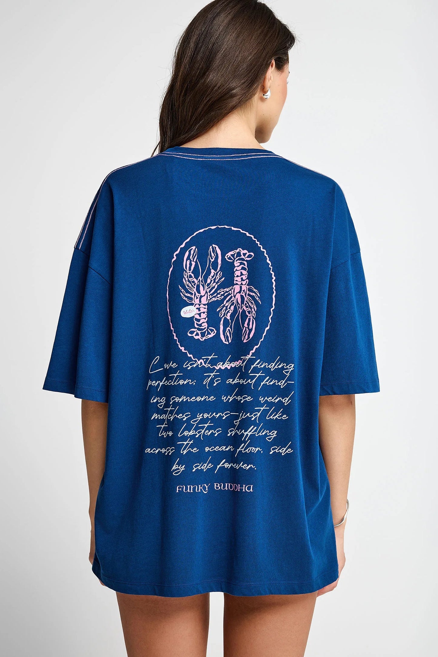 T-shirt με Τύπωμα Αστακός