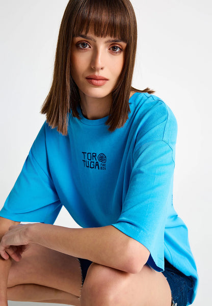 T-shirt με Τύπωμα La Tortuga