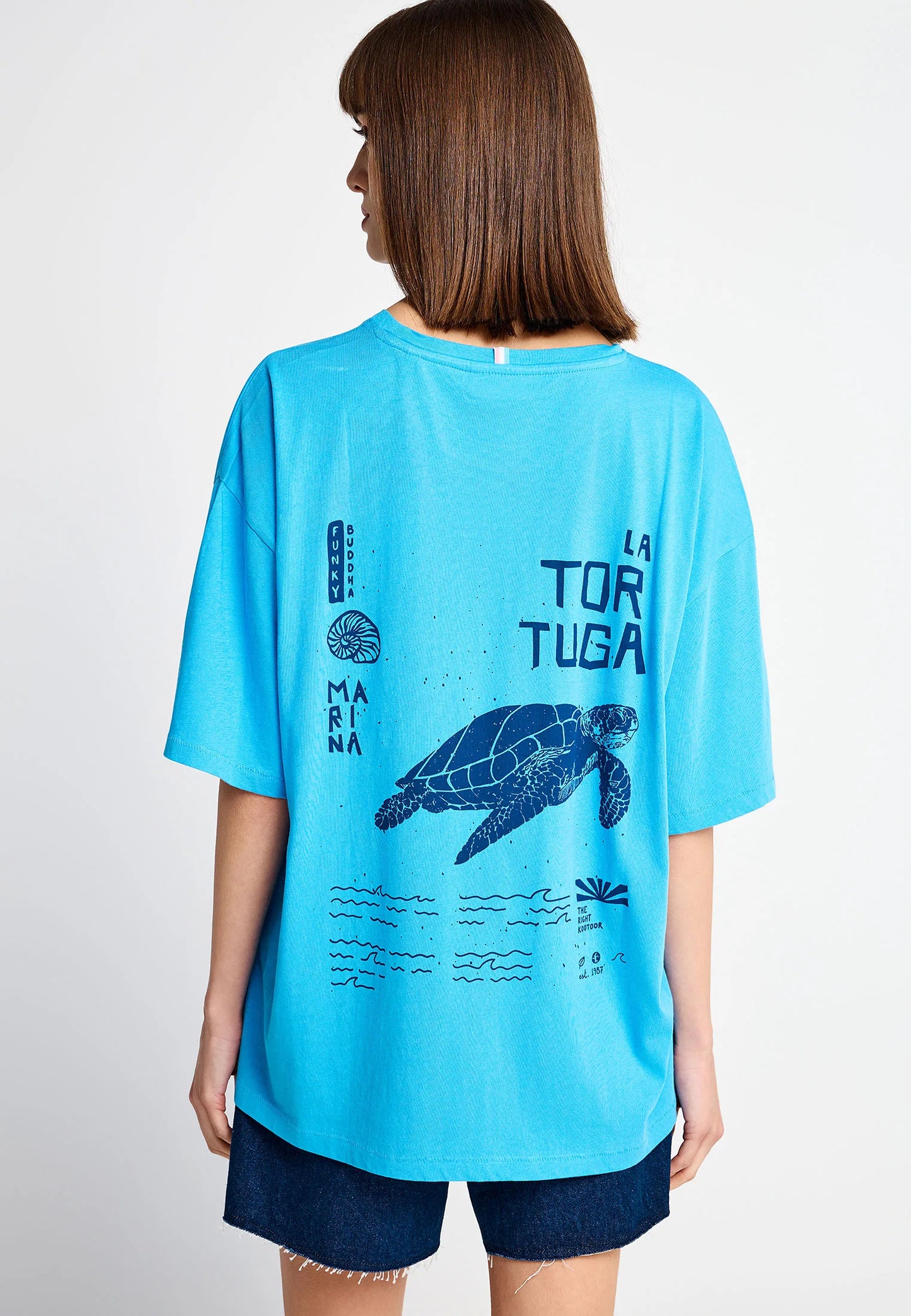 T-shirt με Τύπωμα La Tortuga
