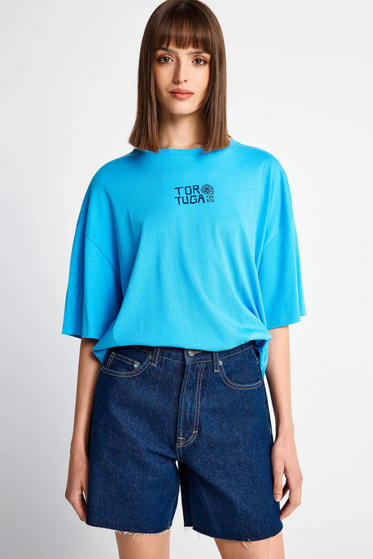 T-shirt με Τύπωμα La Tortuga
