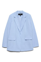 Σακάκι Μονόκουμπο Loose Fit Γαλάζιο