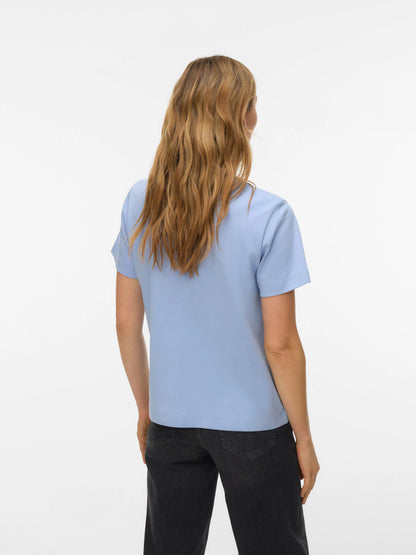 Basic T-shirt Γαλάζιο