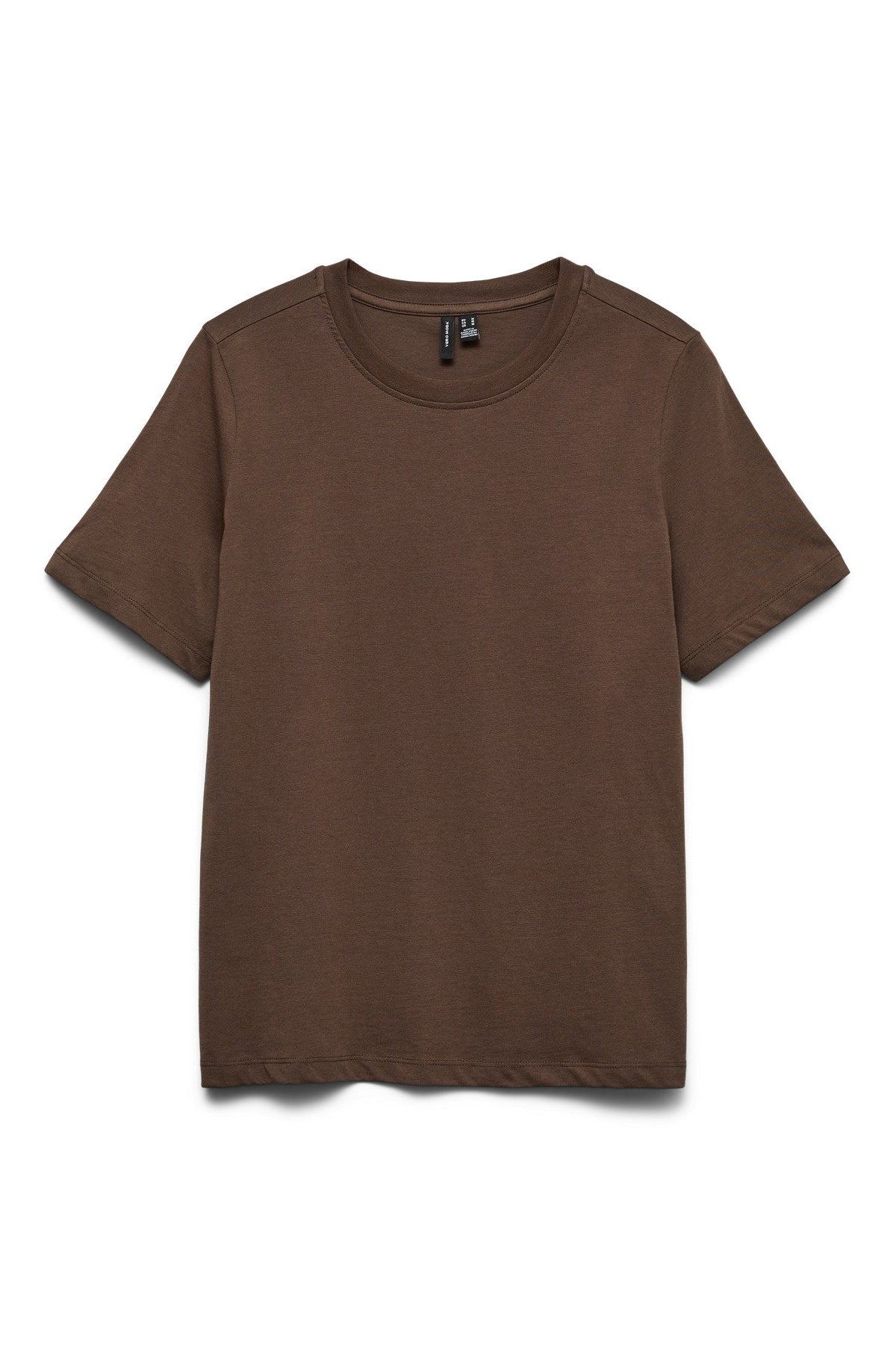 Basic T-shirt Καφέ Κανονική Εφαρμογή