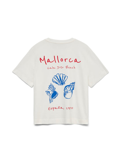 T-shirt από Οργανικό Βαμβάκι Print MALLORCA