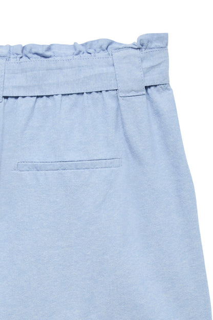 Culotte Παντελόνι Denim Ψηλόμεσο Straight Fit