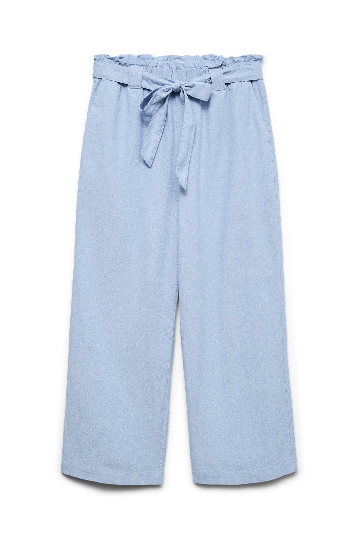 Culotte Παντελόνι Denim Ψηλόμεσο Straight Fit