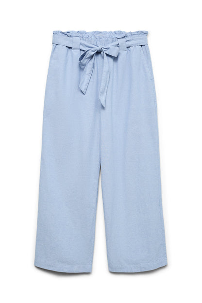 Culotte Παντελόνι Denim Ψηλόμεσο Straight Fit