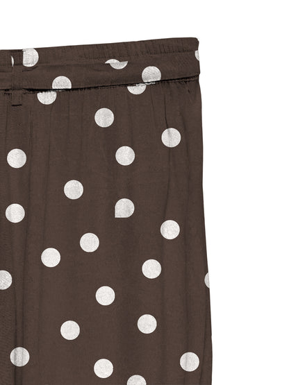 Παντελόνα Wide Leg Πουά