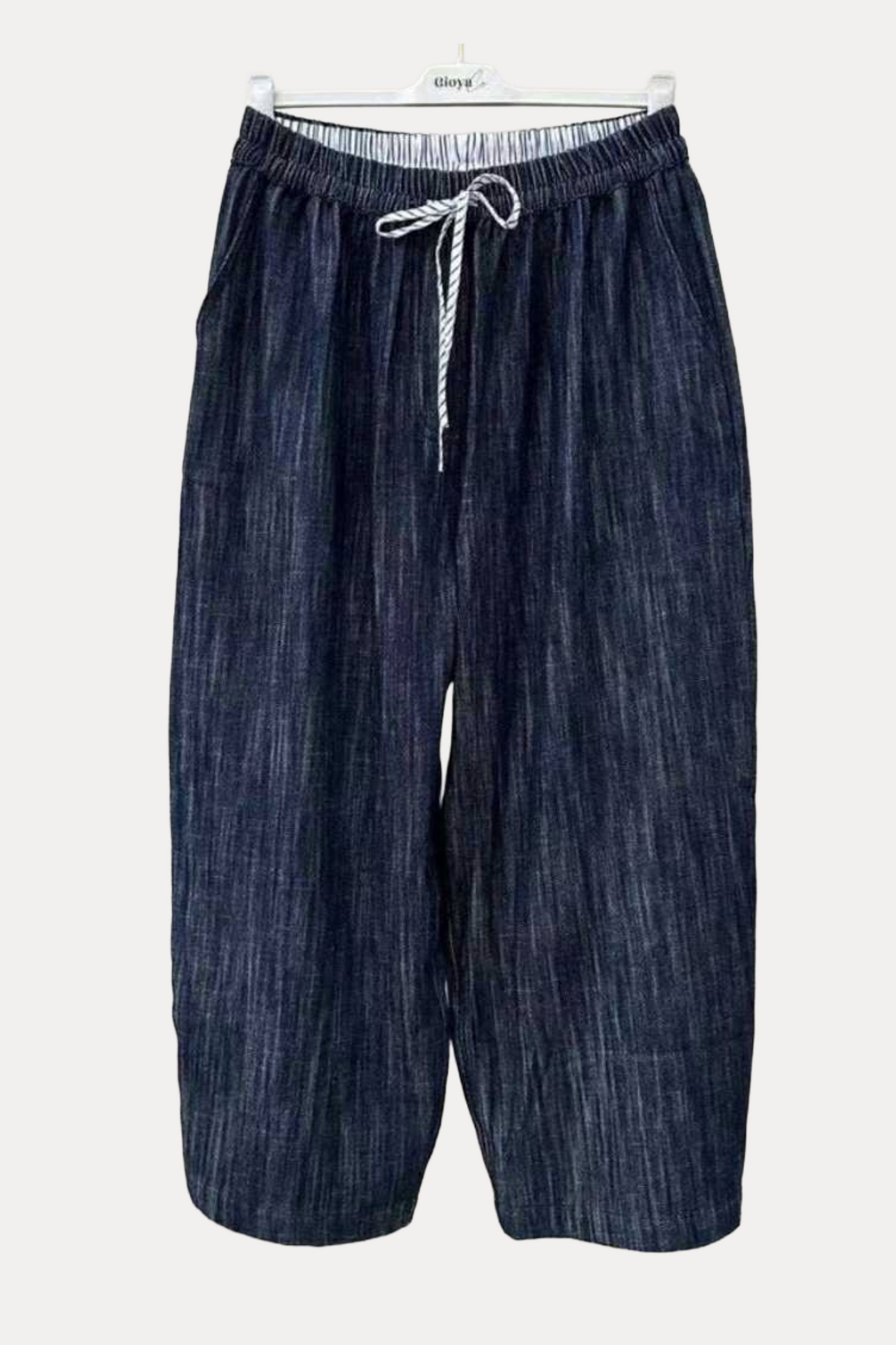 Παντελόνι Denim Μπλε Ριγέ