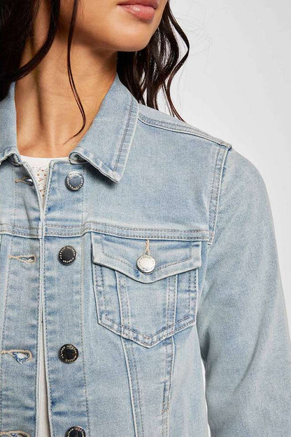 Μπουφάν Denim Light Blue