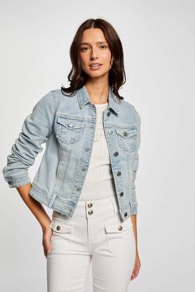 Μπουφάν Denim Light Blue
