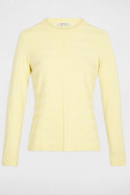 Πουλόβερ Με Ανάγλυφη Πλέξη