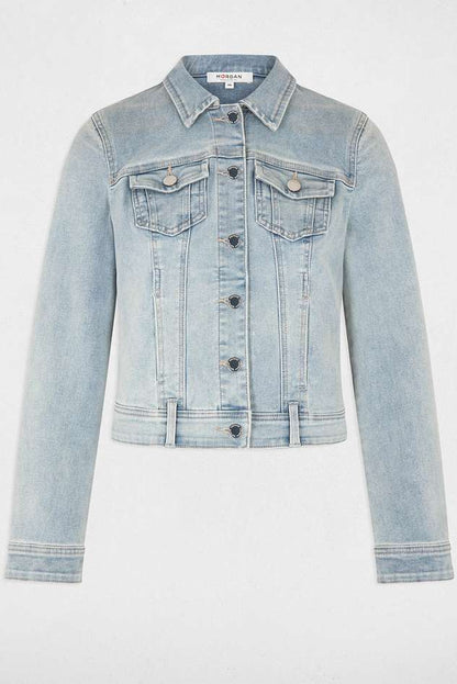 Μπουφάν Denim Light Blue