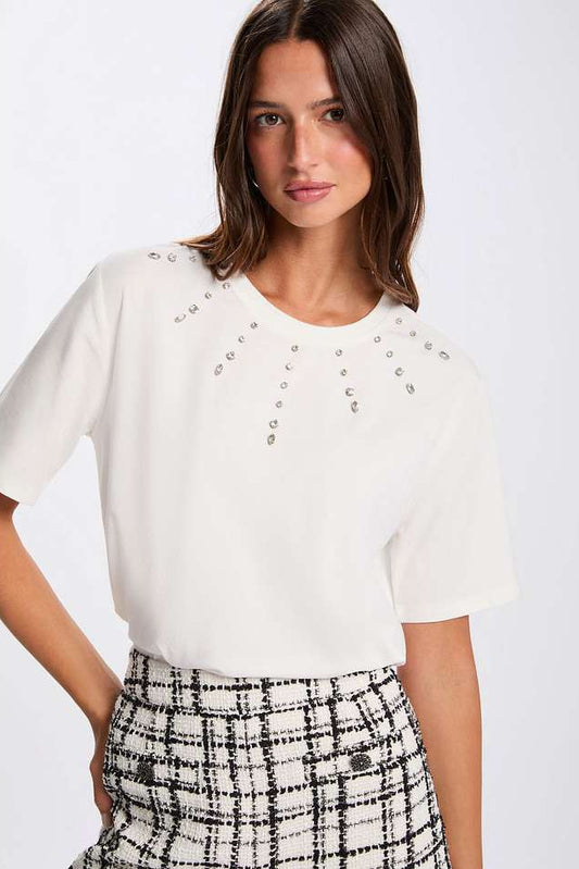 T-shirt  με Στρας