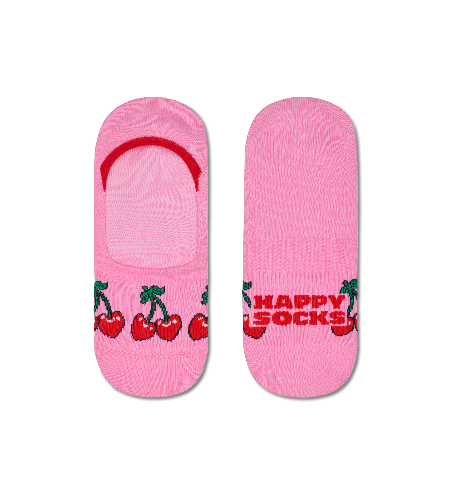 Αόρατες κάλτσες με κεράσια-καρδούλες