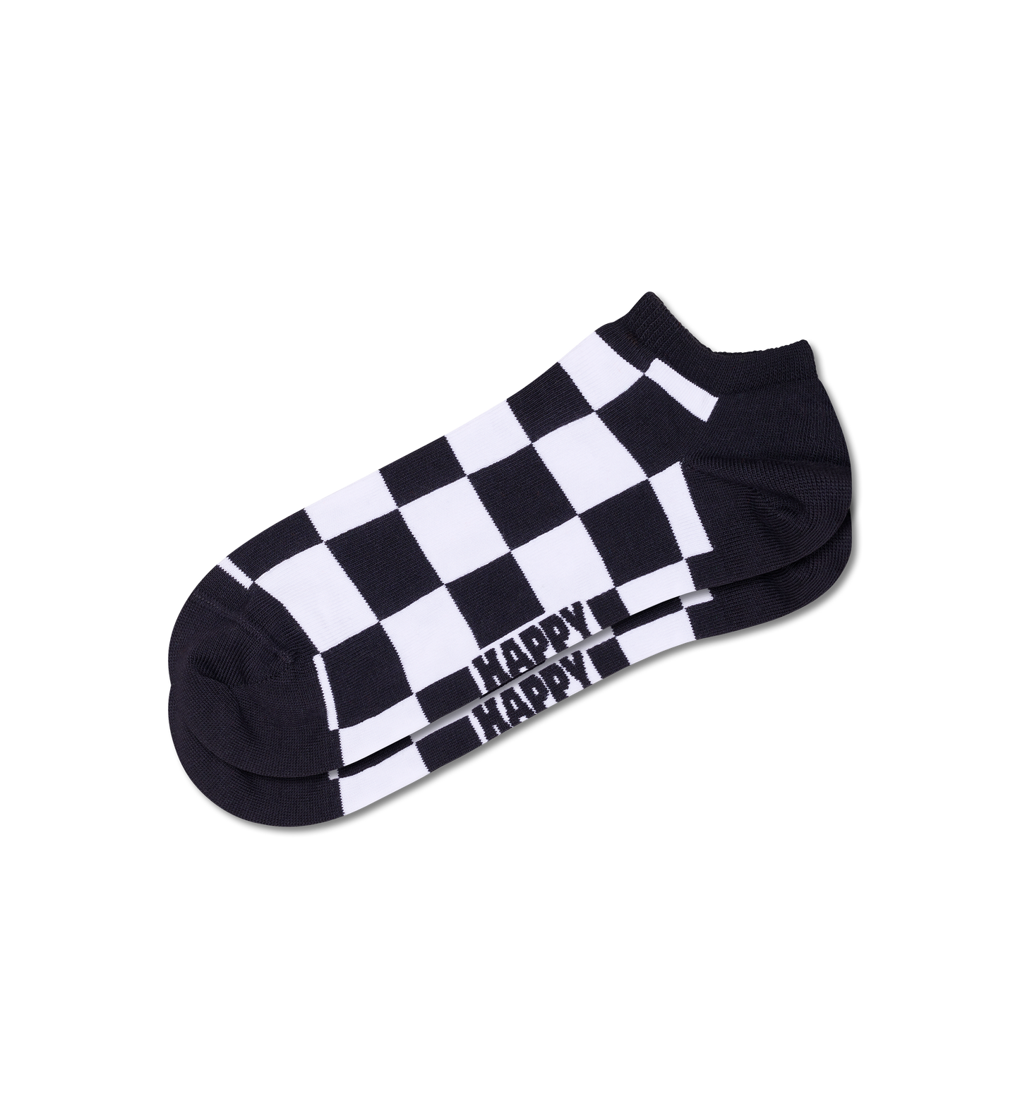 Χαμηλές κάλτσες με μοτίβο σκακιέρα
