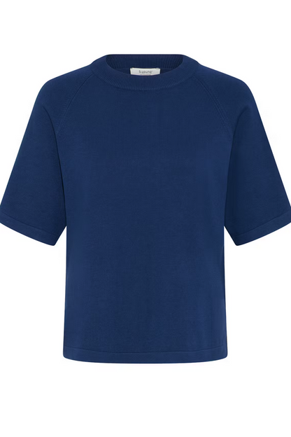 Πλεκτή Μπλούζα με Ριχτούς ώμους