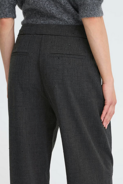 Tailored Παντελόνι Ίσια Γραμμή με Λάμψη