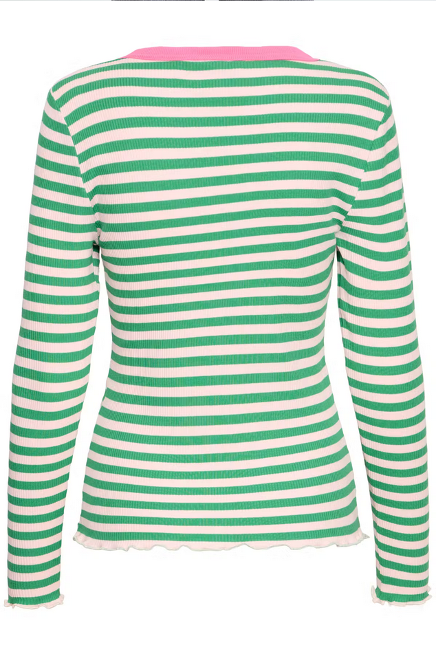 Μπλούζα Rib Ριγέ