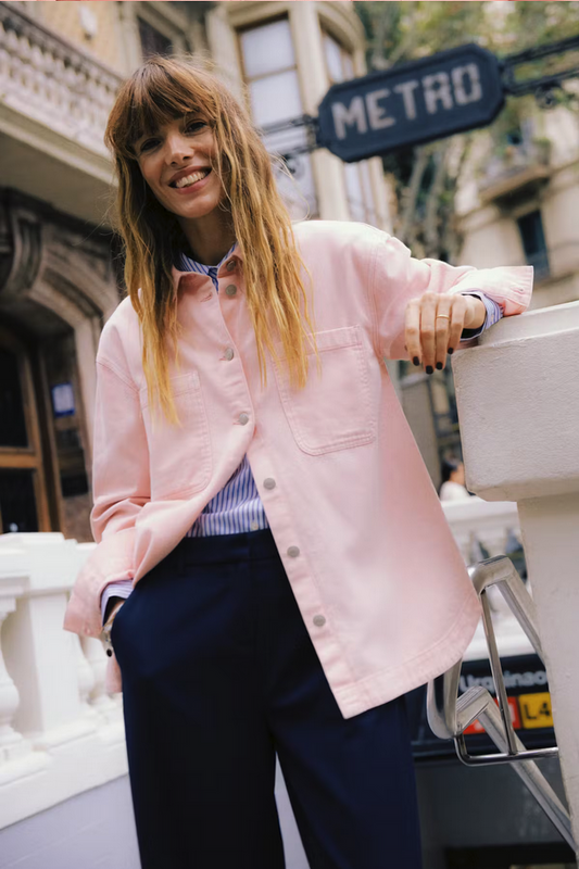 Πουκάμισο Ζακέτα Denim