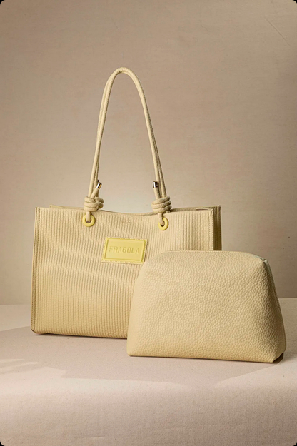 Τσάντα ώμου με extra τσαντάκι