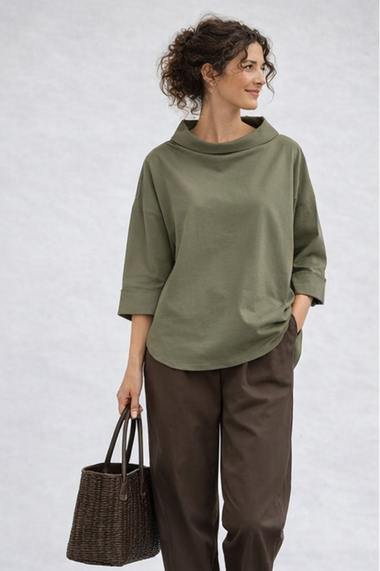 Μπλούζα Punto Milano Λαδί